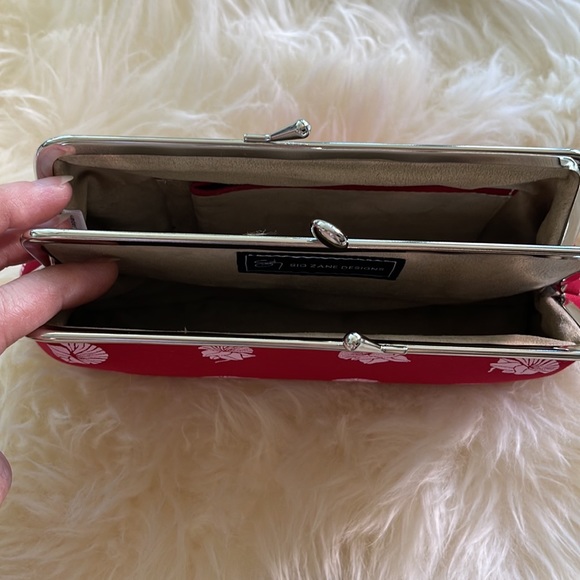 NWT SIG ZANE DESIGNS HAWAII JAPANESE KISS CLASP CLUTCH BAG! SOLD OUT! - Picture 6 of 12